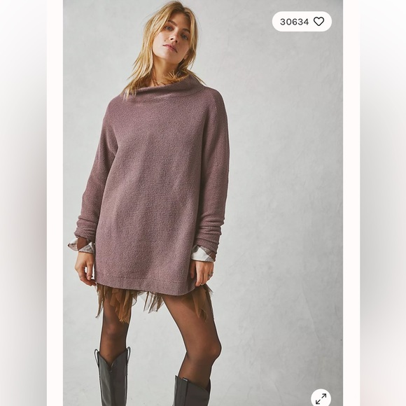 Free People Sweaters - Free People • Slouchy Ottoman Tunic • size M